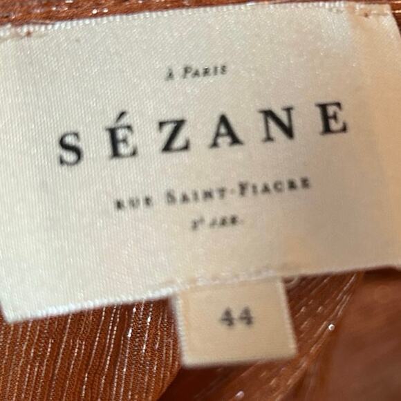 Preloved-Sezane Zelda Blouse -Sz 12 - Picture 6 of 8